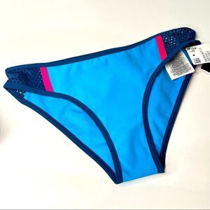 Adidas Blue and Pink infinitex Bikini Bottom Brand New!